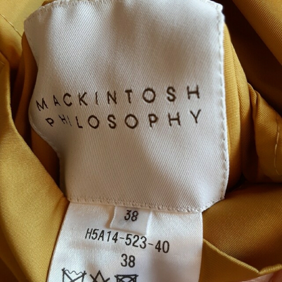 MACKINTOSH PHILOSOPHY(マッキントッシュフィロソフィー)の(週末値下げ)マッキントッシュフィロソフィー　リバーシブルコート38サイズ レディースのジャケット/アウター(トレンチコート)の商品写真