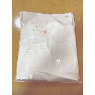 ビューティアンドユースユナイテッドアローズ(BEAUTY&YOUTH UNITED ARROWS)のくま様 Hanes ヘインズ 白 半袖 Tシャツ L ユナイテッドアローズ別注(Tシャツ/カットソー(半袖/袖なし))