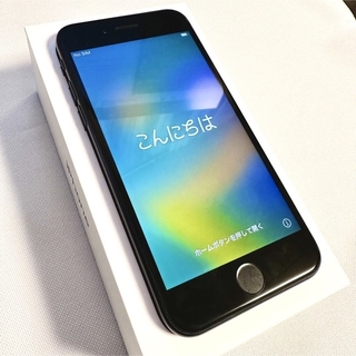 アイフォーン(iPhone)の【美品】iPhoneSE 第2世代 ブラック 128GB SIMフリー 残債無し(スマートフォン本体)