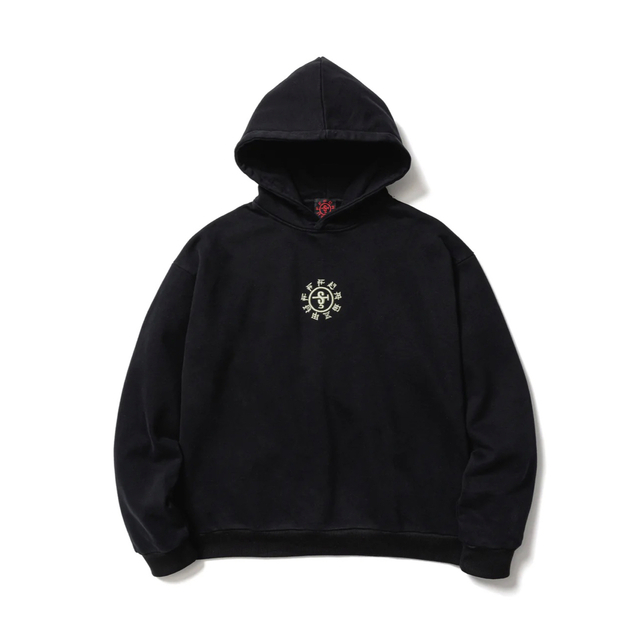 【値下げ中】HANGOVERZ×F-LAGSTUF-F HOODIE BLACK