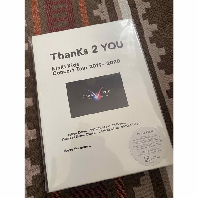 KinKi Kids - KinKi Kids Thanks 2 YOU Blu-ray 初回限定新品の通販 by