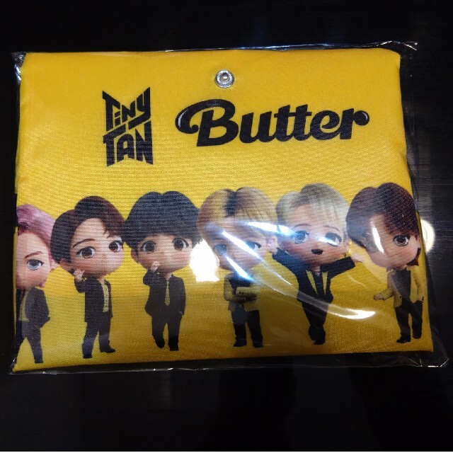 BTS エコバッグ butter TINYTANコラボ　保温冷バッグ エンタメ/ホビーのタレントグッズ(アイドルグッズ)の商品写真