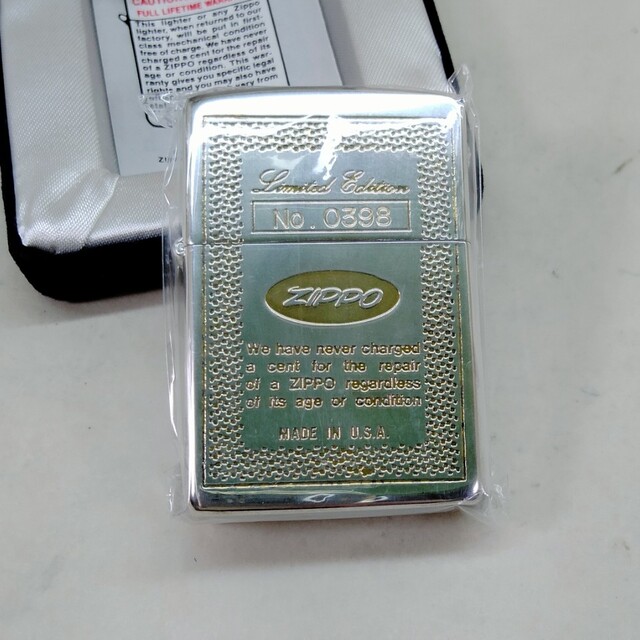 ZIPPO ジッポー　1000個限定品　シルバー10ミクロン　ライター