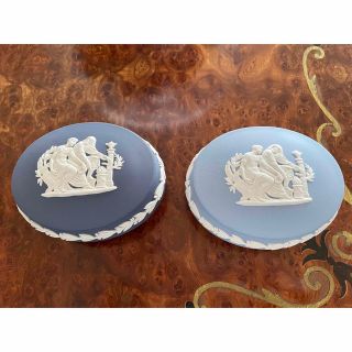 ウェッジウッド(WEDGWOOD)の美品⭐️ウェッジウッド　ジャスパー小物入れ(小物入れ)