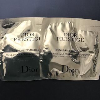 ディオール(Dior)のディオール　プレステージ　サンプル　ル　バーム　デマキヤント　(メイク落とし)(クレンジング/メイク落とし)