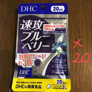 ディーエイチシー(DHC)のDHC 速攻ブレーベリー20日分❌20(その他)