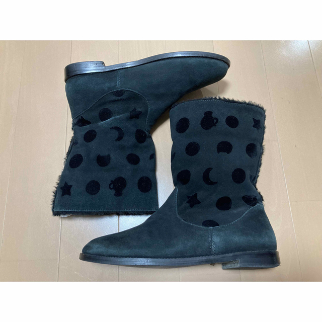 TSUMORI CHISATO(ツモリチサト)のTSUMORI CHISATO ツモリチサト スエードブーツ 中ボア 26.5 メンズの靴/シューズ(ブーツ)の商品写真