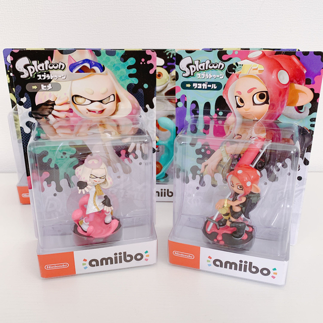 スプラトゥーン amiibo 5種 ヒメ タコボーイ トリプルセット-