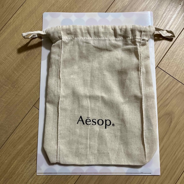 Aesop(イソップ)のAesop 巾着袋 レディースのバッグ(ショップ袋)の商品写真