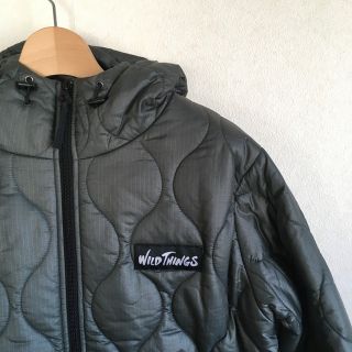 WILDTHINGS - WILDTHINGS ワイルドシングス QUILTED HOOD JACKETの通販