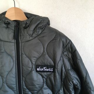 ワイルドシングス(WILDTHINGS)のWILDTHINGS ワイルドシングス　QUILTED HOOD JACKET(ダウンジャケット)