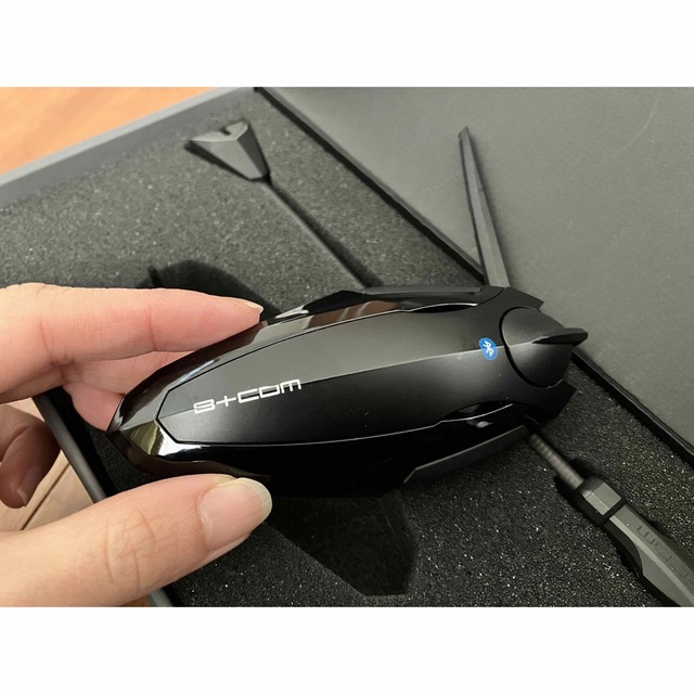中古品】B+com 6X ビーコム インカム SB6X シングルユニットの 中古品】B+com 6X ビーコム インカム SB6X シングルユニットの
