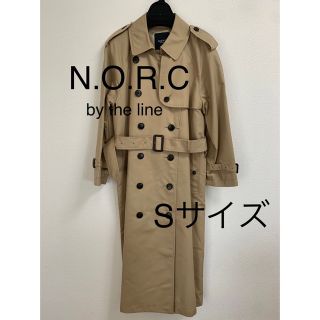 ノーク(N.O.R.C)の3125 N.O.R.C bytheline トレンチコート　キャメル　S 新品(トレンチコート)