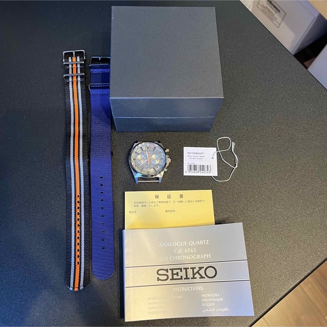 SEIKO(セイコー)の【おまけ付きほぼ未使用】SEIKO クオーツ腕時計 SSB403P1  メンズの時計(腕時計(アナログ))の商品写真