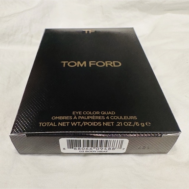 TOM FORD(トムフォード)の【新品・未使用】トムフォード アイカラー クォード 03A ボディ ヒート コスメ/美容のベースメイク/化粧品(アイシャドウ)の商品写真