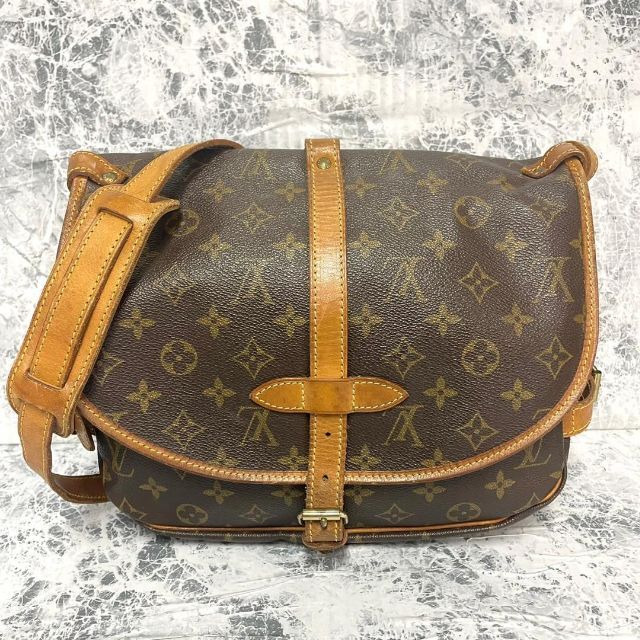 最新最全の LOUIS VUITTON - ルイヴィトン ソミュール30 モノグラム