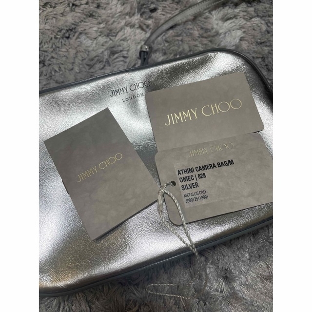 JIMMY CHOO(ジミーチュウ)のジミーチュウ♡シルバーショルダーバッグ レディースのバッグ(ショルダーバッグ)の商品写真