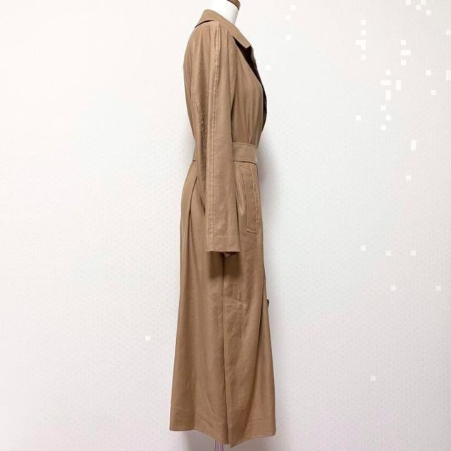 定価4.9万】23区 CANGIOLI ヴィンテージ リネン ロング コート
