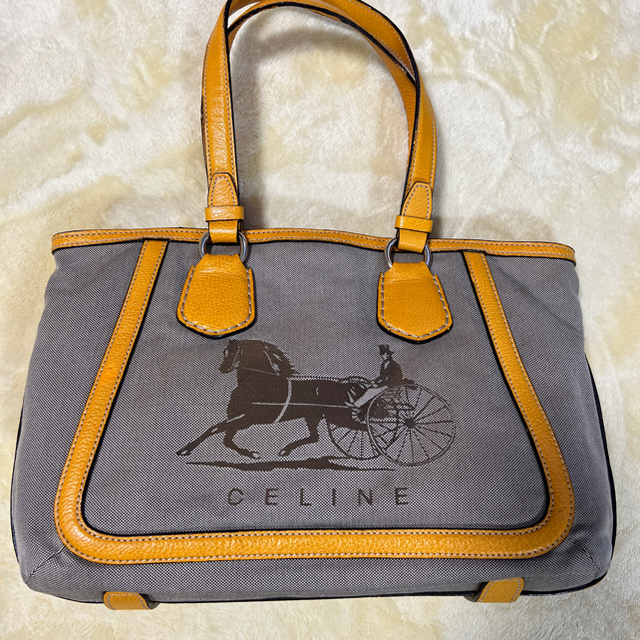 CELINE サルキー　キャンパストートバッグ