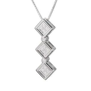 タサキ TASAKI ダイヤモンド/0.09ct デザイン ネックレス K18W タサキ TASAKI ダイヤモンド/0.09ct デザイン ネックレス K18W