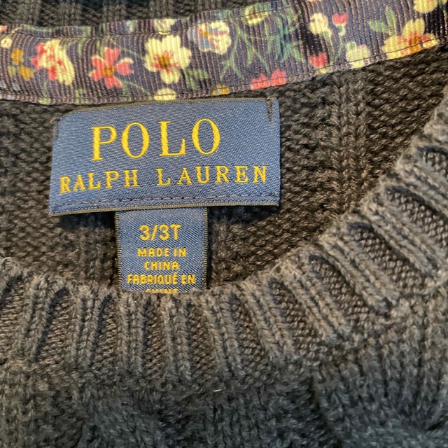 POLO RALPH LAUREN(ポロラルフローレン)のPOLO RALPH LAUREN セーター キッズ/ベビー/マタニティのキッズ服女の子用(90cm~)(ニット)の商品写真