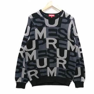 シュプリーム(Supreme)のSupreme Big Letters Sweater Lサイズ(ニット/セーター)