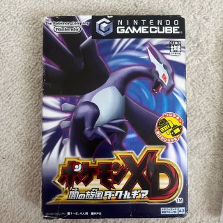 ニンテンドーゲームキューブ(ニンテンドーゲームキューブ)のポケモンXD 闇の旋風ダーク・ルギア GC(家庭用ゲームソフト)