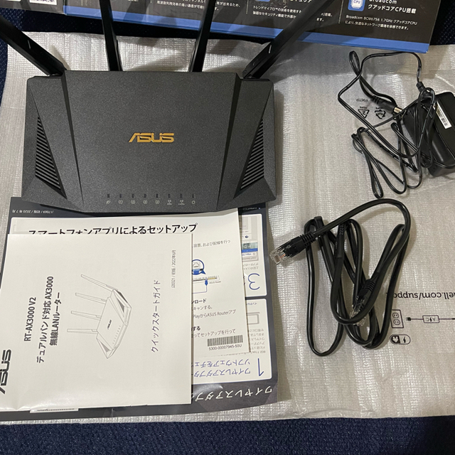 普及タイプ asus RT-AX3000 V2 wifiルーター | artfive.co.jp