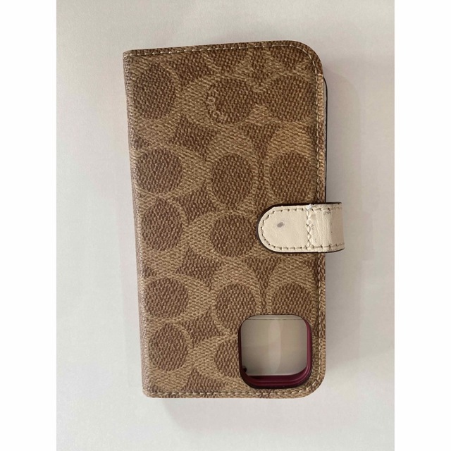 COACH(コーチ)のFOX iPhone11Pro COACHブックケース/PEONY Brown スマホ/家電/カメラのスマホアクセサリー(モバイルケース/カバー)の商品写真