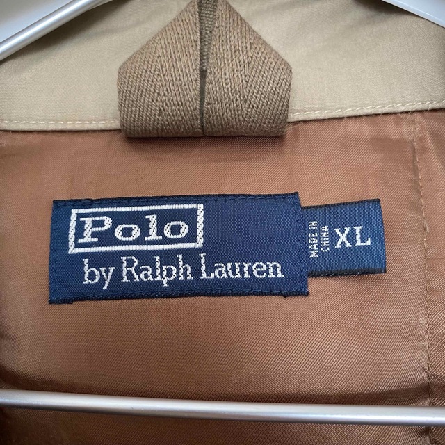 希少 90s RALPH LAUREN ダウンコート ボア 羊毛皮 くすみカラー