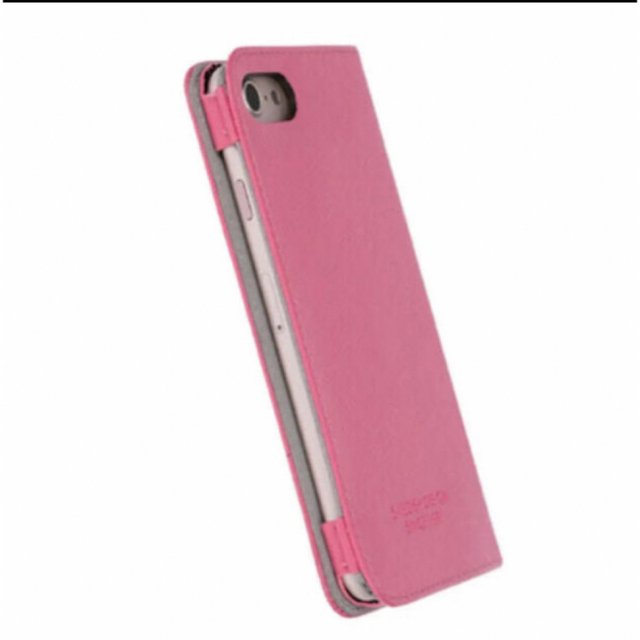 【iPhone8/7 ケース】MALMO FOLIOCASE (PINK) スマホ/家電/カメラのスマホアクセサリー(iPhoneケース)の商品写真