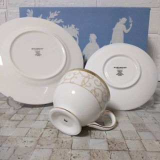 ウエッジウッドWEDGWOODセレスティアル プラチナ&ゴールド　ハニーセット