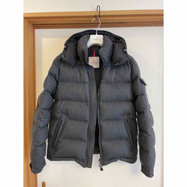 moncler ダウン モンジュネーブル サイズ0 ダークグレー