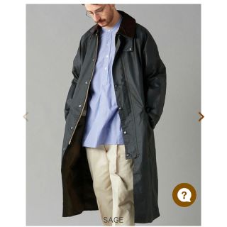 バーブァー(Barbour)の【バブアー】バーレーオーバーサイズ　サイズ42(ステンカラーコート)