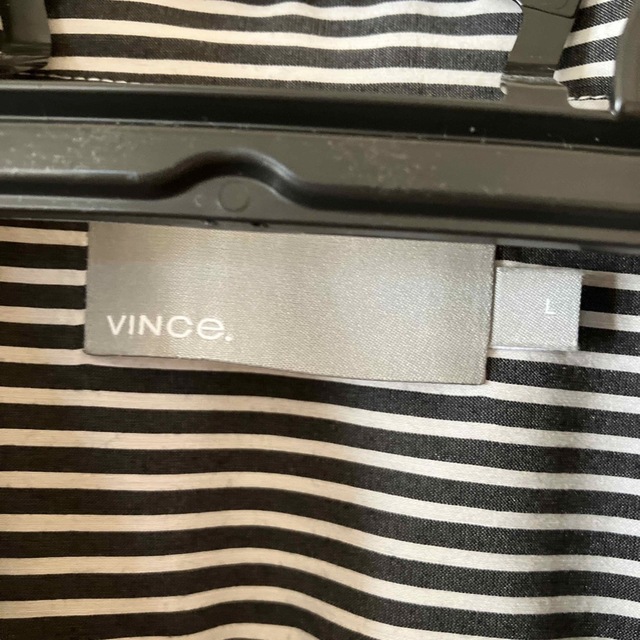 Vince(ビンス)のストライプ　シャツ　L メンズのトップス(シャツ)の商品写真