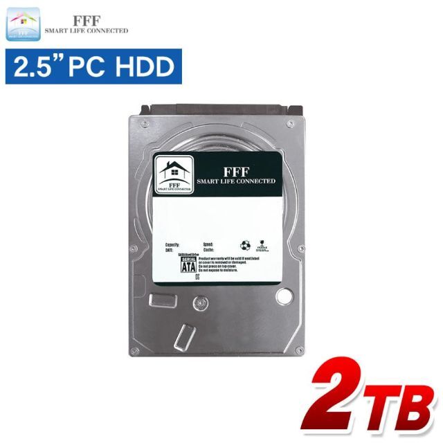 HDD 2.5インチ 2TB 9.5mm厚 SATA 内蔵ハードディスク