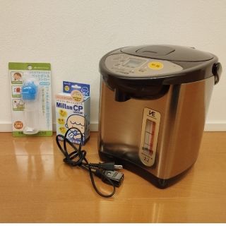 タイガー(TIGER)のタイガー 電気ポット 2.2L VE電気まほうびん とく子さん　おまけ付き(電気ポット)