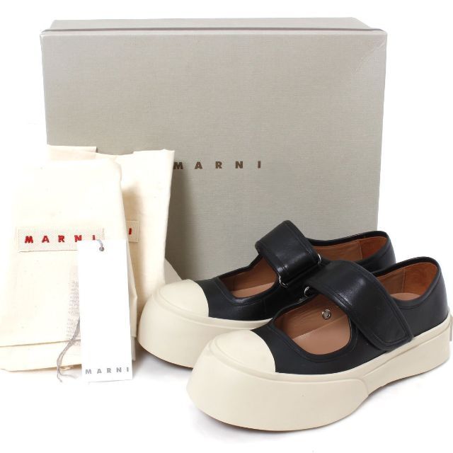 Marni(マルニ)の新品 MARNI MARY JANE size38 25cm メリージェーン レディースの靴/シューズ(スニーカー)の商品写真