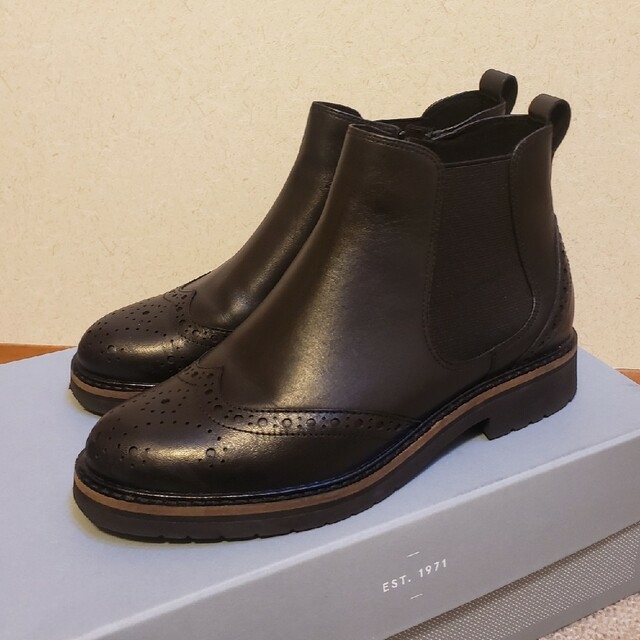 ROCKPORT(ロックポート)の【ウティア様専用】ロックポート　サイドゴアブーツ　22.5cm ROCKPORT レディースの靴/シューズ(ブーツ)の商品写真