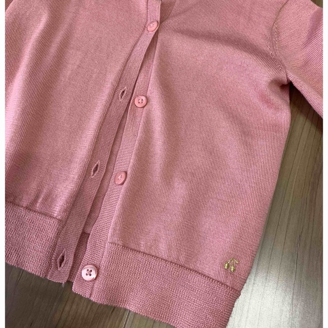 Bonpoint(ボンポワン)のボンポワン　カーディガン6A キッズ/ベビー/マタニティのキッズ服女の子用(90cm~)(カーディガン)の商品写真