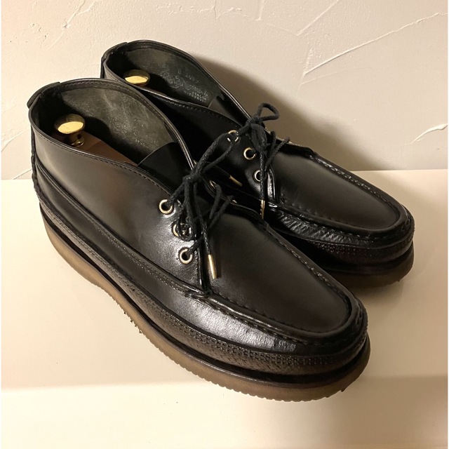 RUSSELL MOCCASIN(ラッセルモカシン)のラッセルモカシン US8 26cm チャッカ チロリアン ミカエル クラークス メンズの靴/シューズ(スリッポン/モカシン)の商品写真