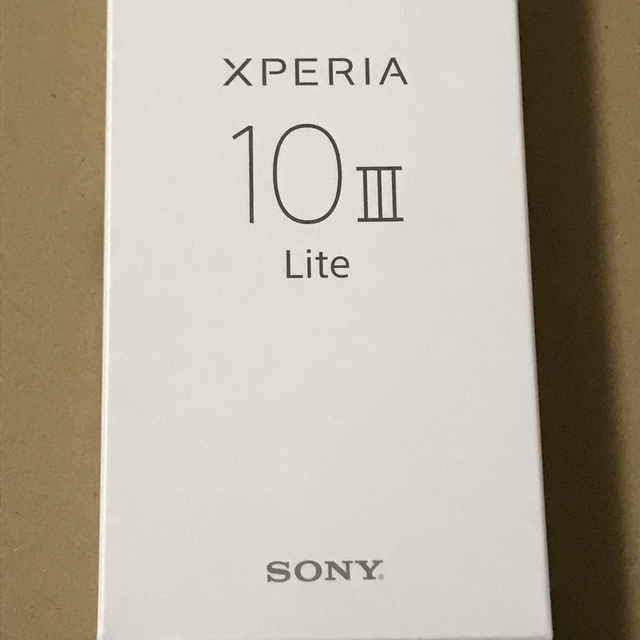 SONY(ソニー)の【新品未開封】Xperia 10 III Lite ブラック スマホ/家電/カメラのスマートフォン/携帯電話(スマートフォン本体)の商品写真