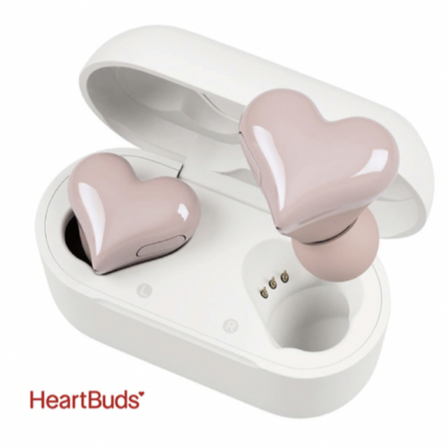 Softbank(ソフトバンク)のHeartBuds  ワイヤレスイヤフォン スマホ/家電/カメラのオーディオ機器(ヘッドフォン/イヤフォン)の商品写真