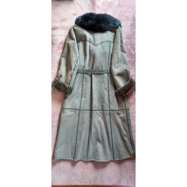 極美品✨◇JACQUES LUCAS◇80万 仏フォックスコヨーテムートンコート