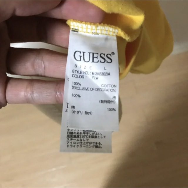 GUESS(ゲス)のレア　GUESS 長袖Tシャツ メンズのトップス(Tシャツ/カットソー(七分/長袖))の商品写真