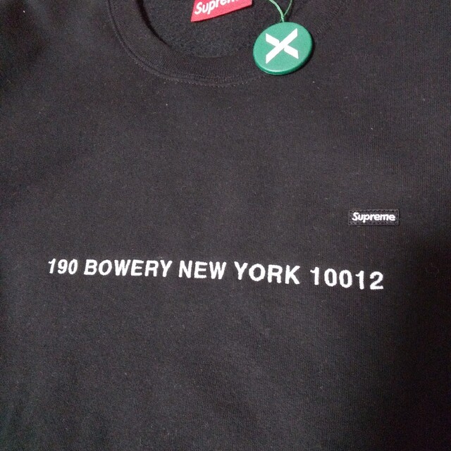 Supreme - NY店舗限定 supreme shop small box crewneckの通販 Supreme - NY店舗限定 supreme shop small box crewneckの通販