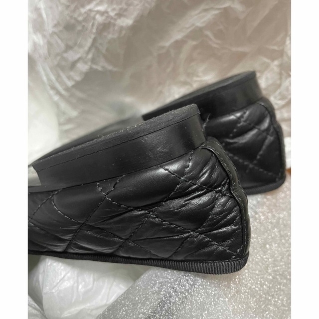 CHANEL(シャネル)の🖤様専用  シャネル バレエシューズ マトラッセ 38.5C レディースの靴/シューズ(バレエシューズ)の商品写真