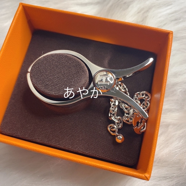 HERMES エルメス グローブホルダー シルバー 【中古】 49.0%割引