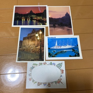 海外絵葉書5枚セット(写真/ポストカード)
