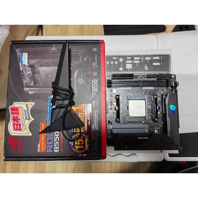 【美品】【セット】Ryzen5 5700G + ROG Strix B550i